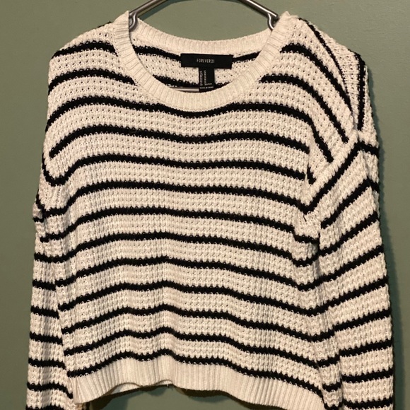 Striped soft knit sweater - Picture 7 of 14